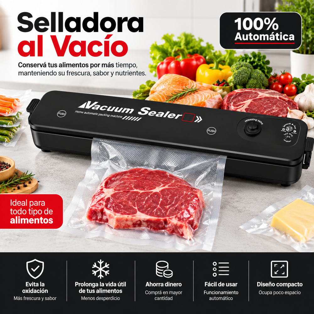 Selladora al vacío
