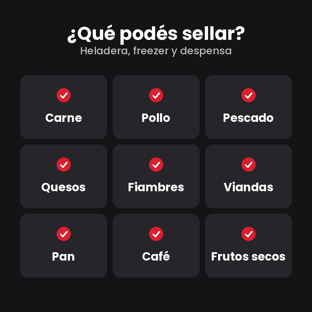 Selladora al Vacío Automática | Envío Gratis