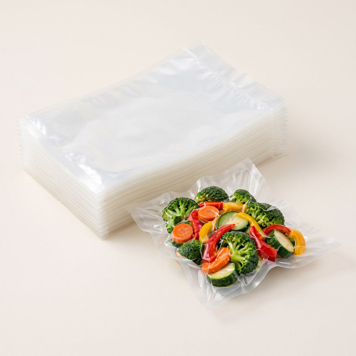 Pack de 10 bolsas para envasado al vacío 20x30